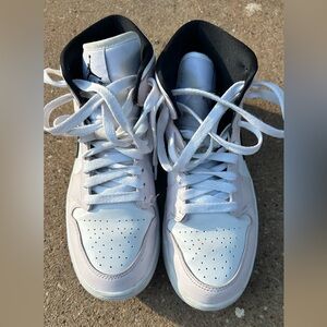 Jordan 1 Mid Barely Rose Sneakers